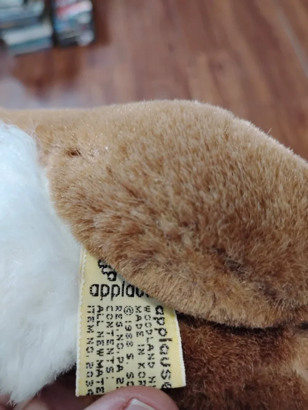 Telly the Funny Bunny Rabbit Bunny Plush 1988 Applause Stuffed Animal